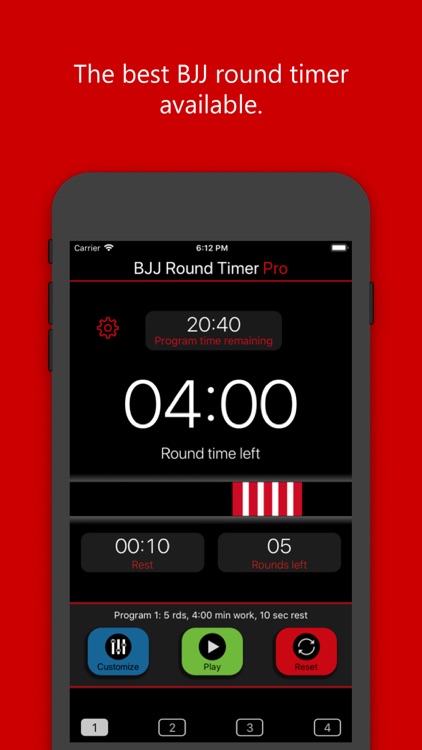 BJJ Round Timer Pro screenshot-0