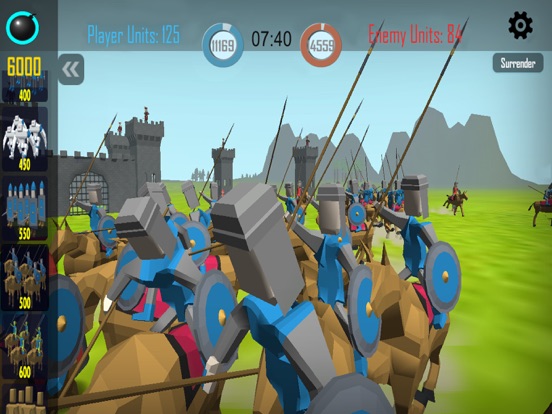 Screenshot #4 pour Jeu de guerre médiévale