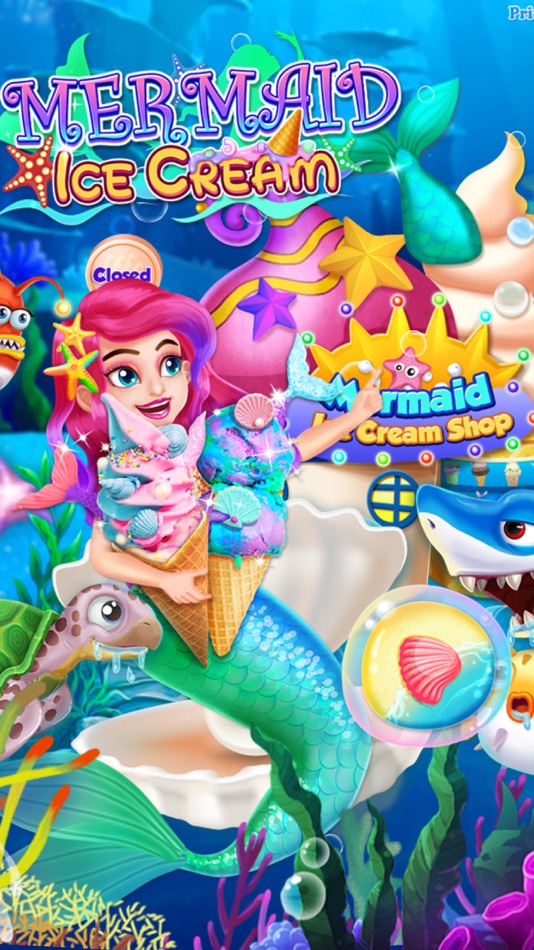Mermaid Ice Cream - 1.1 - (iOS)