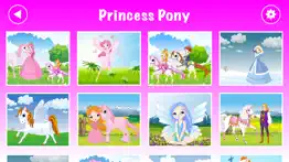 How to cancel & delete princess pony puzzle 3