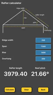 How to cancel & delete rafter & roof pitch calculator 1