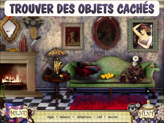 Screenshot #4 pour Alice : Objets Cachés Jeux