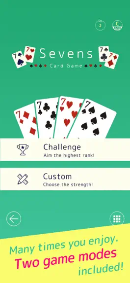 Game screenshot Sevens - Fun Classic Card Game hack