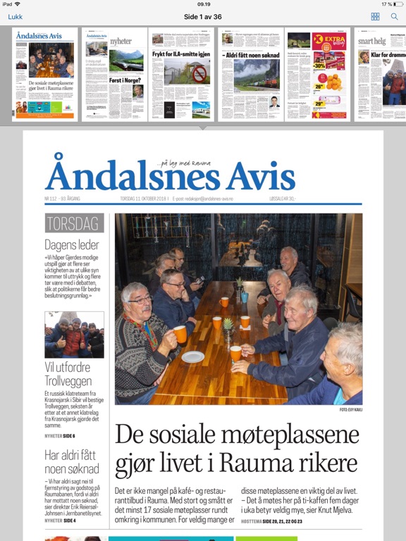 Åndalsnes Avis eAvis screenshot 4