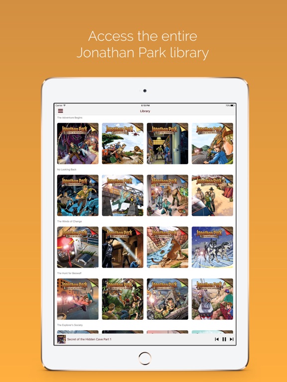 Unlimited - by Jonathan Park iPad screenshot 1 - Entertainment app