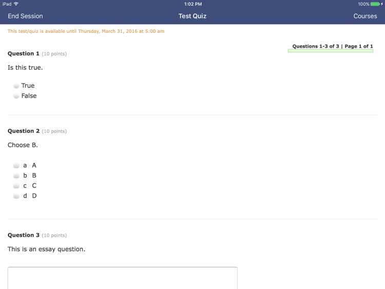 Secure Test Taker screenshot-3