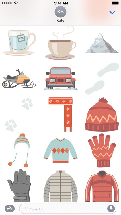 Winter Fun - Stickers