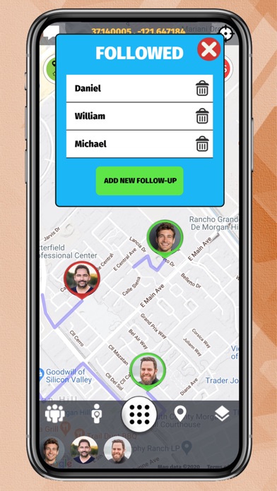 Screenshot #3 pour Gps Tracking - Friends