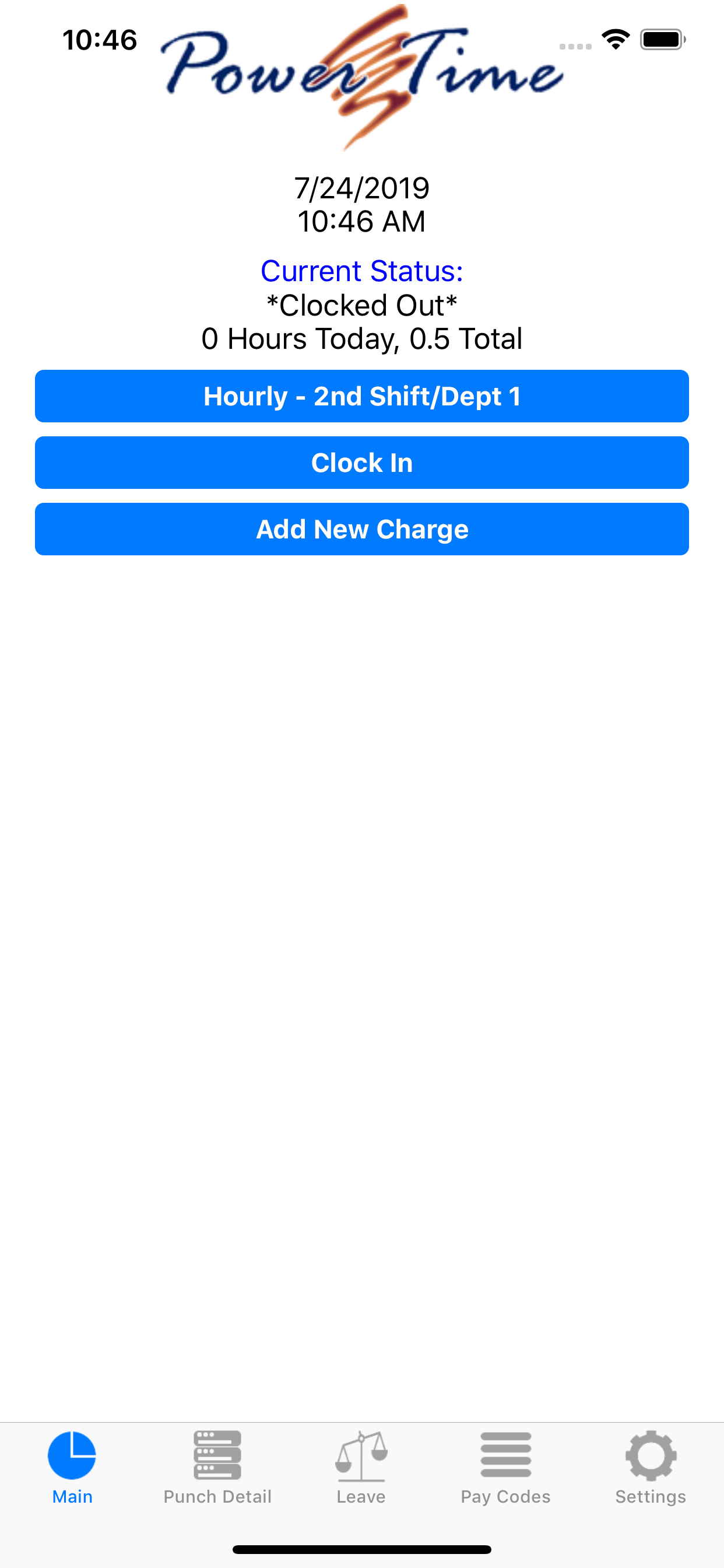 PowerTime Mobile screenshot 3