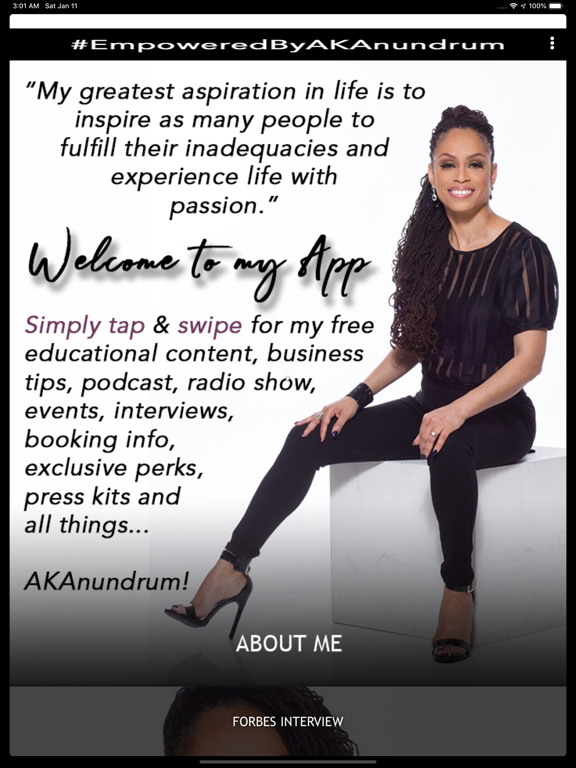 AKAnundrum iPad screenshot 1 - Business app