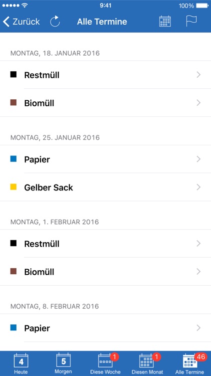 Abfall App Metzingen