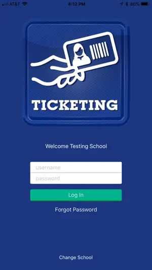 Ticketing 4 Schools screenshot 1