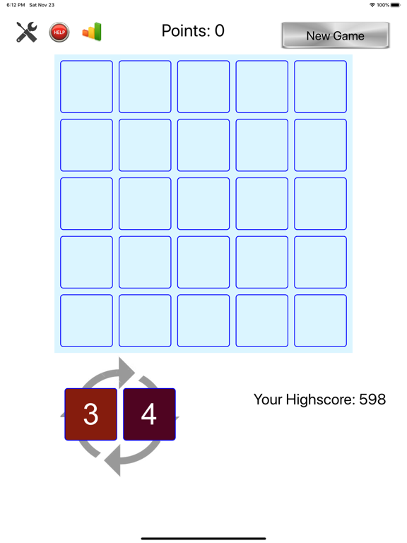 3 x 7 Puzzle iPad screenshot