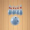 The Hit Bowling is a visual judgment operation game, which requires you to accurately determine the movement position of the pin, and then tap the screen to make the bowling ball hit the pin