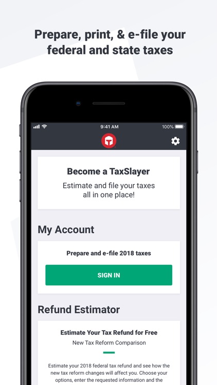 TaxSlayer - File Your Taxes