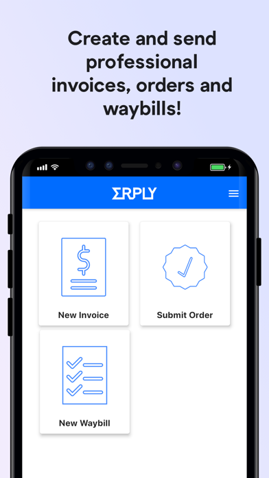 Screenshot #1 pour Erply Invoice