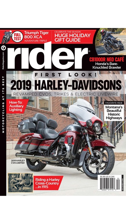 Rider Magazine, Motorcycling at its Best screenshot-4