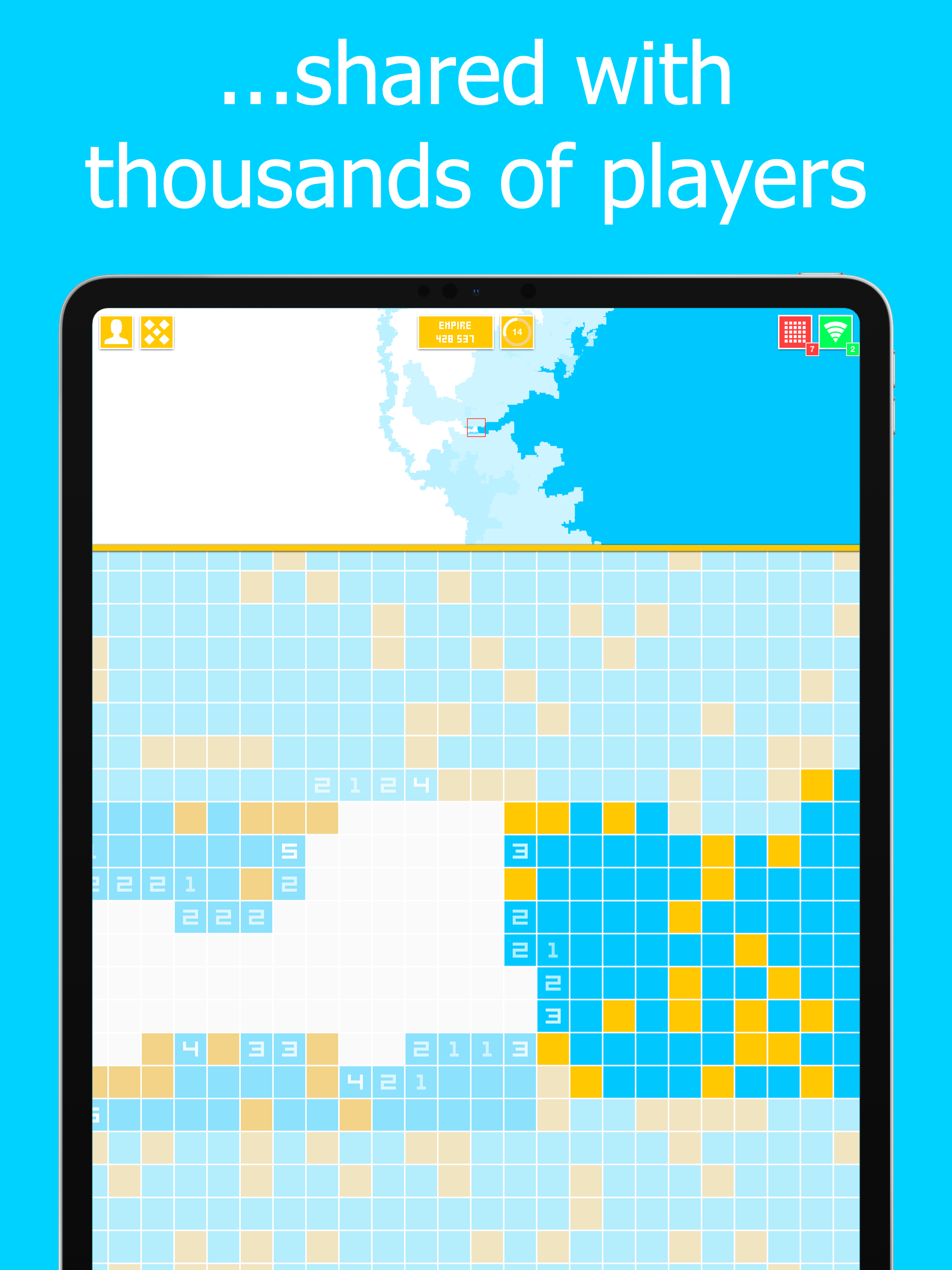 A Few Billion Square Tiles