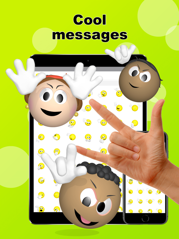 Screenshot #6 pour Smileys et gestes > Gemojis