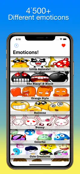 Game screenshot Emoticons for Chat & Messages apk