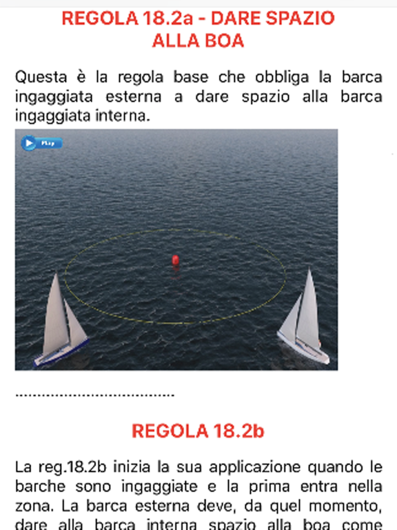 Corso in 3d - Regole di Regata screenshot 3