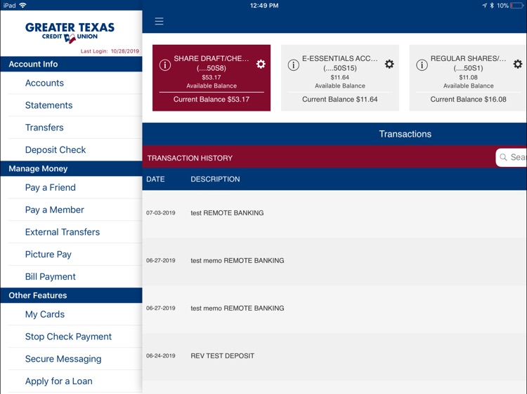 GreaterTX/AggielandCU for iPad