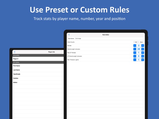 Screenshot #5 pour Hockey Scorebook + Stats
