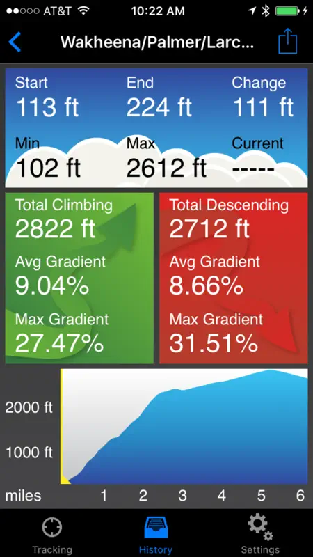 Elevation Tracker screenshot 1 of 5