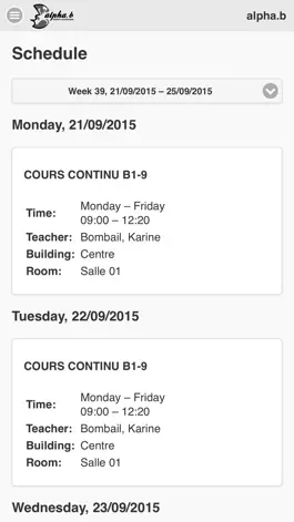 Game screenshot alpha.b Institut Linguistique hack