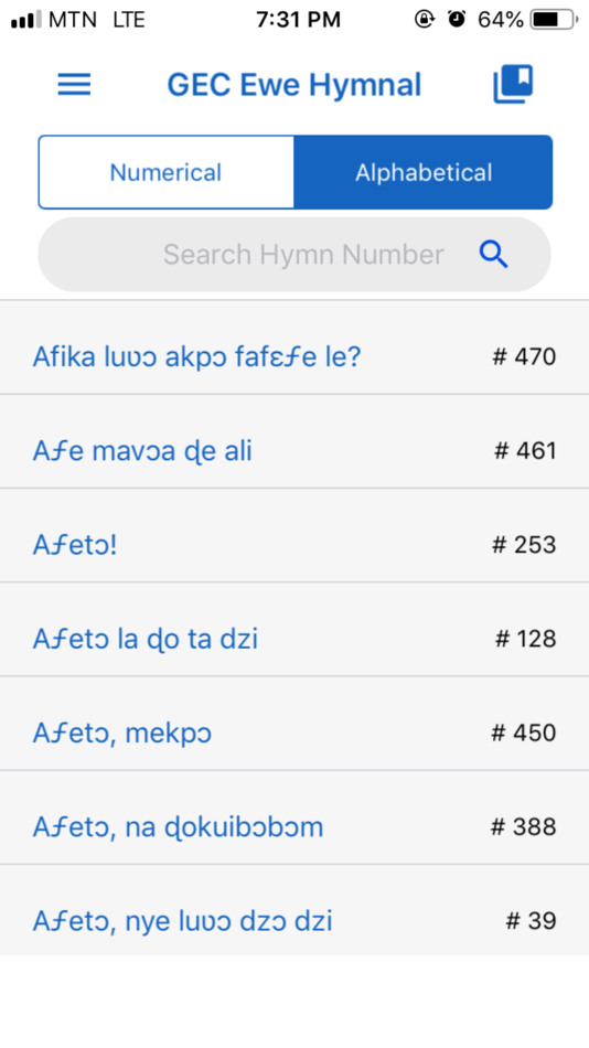 #3. GEC Ewe Hymnal (iOS) 由: LeafeCodes Inc