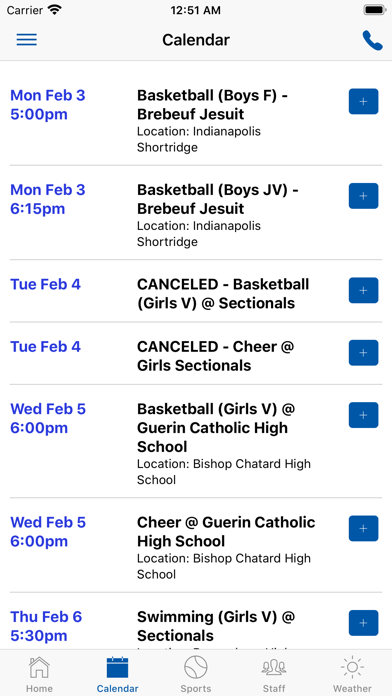 Screenshot #3 pour Shortridge Athletics - Indiana