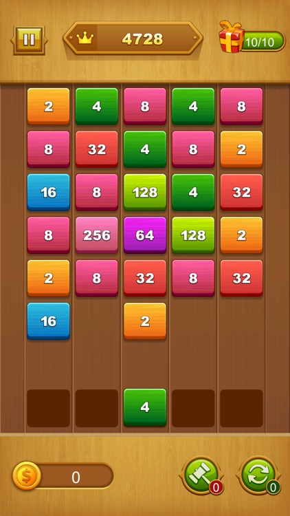 2048 Block Shooter - Merge Pop screenshot-4