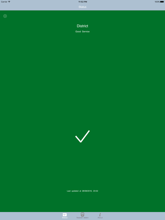 Screenshot #5 pour Tube Status Watch