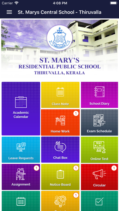 St. Marys School Thiruvalla Screenshot