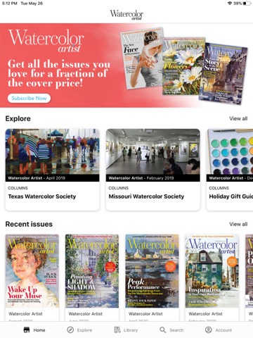 Watercolor Artist Magazineのおすすめ画像1