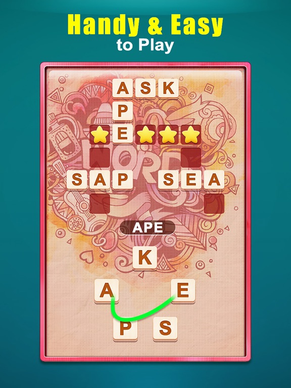 Word Cross Puzzle iPad screenshot 2 - Games app