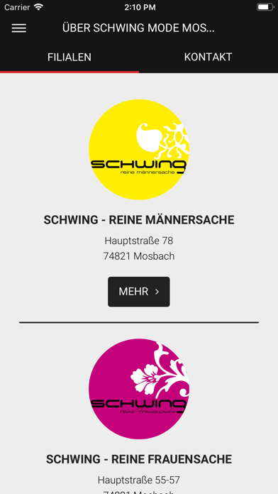 Schwing Mode Mosbach Screenshot