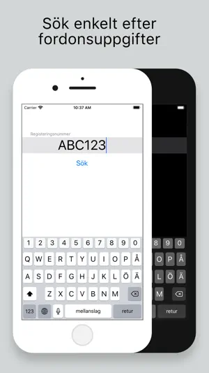 FordonsUpplysningen screenshot 1