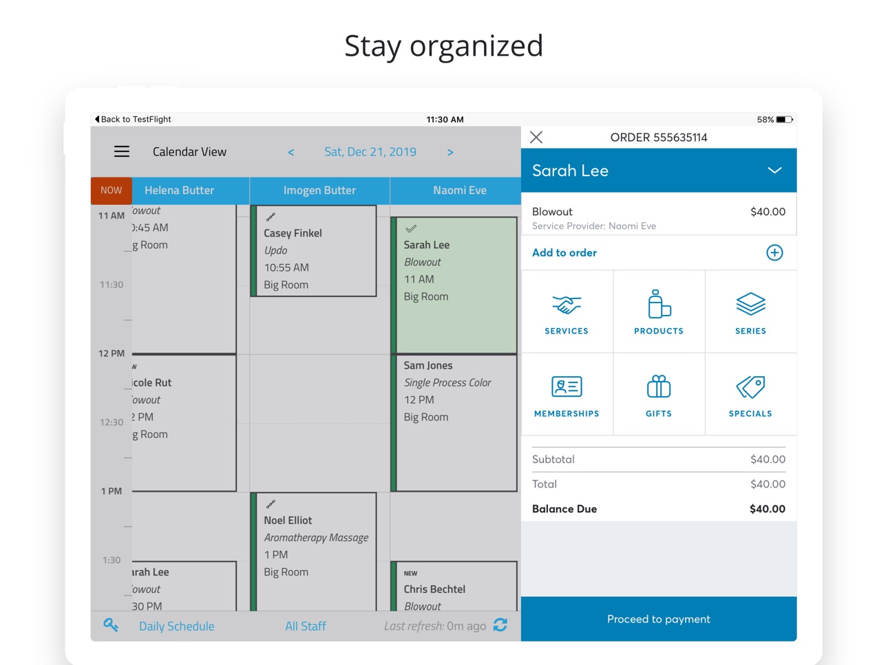 Screenshot 7 of Booker Mobile