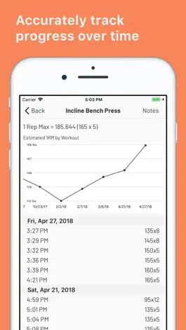 Game screenshot Liftoff - Workout Log hack