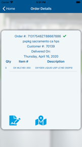 Linde GasTracker screenshot