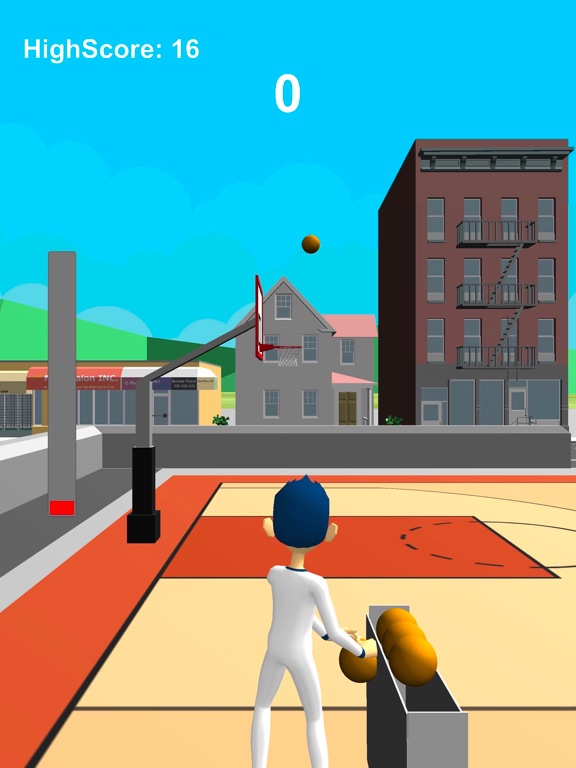 3 point shooter iPad screenshot 5 - Games app