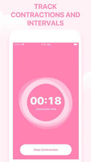 Storky - Contraction Timer iPhone Ekran Görüntüsü 2