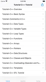 tutorial for c++ iphone screenshot 1