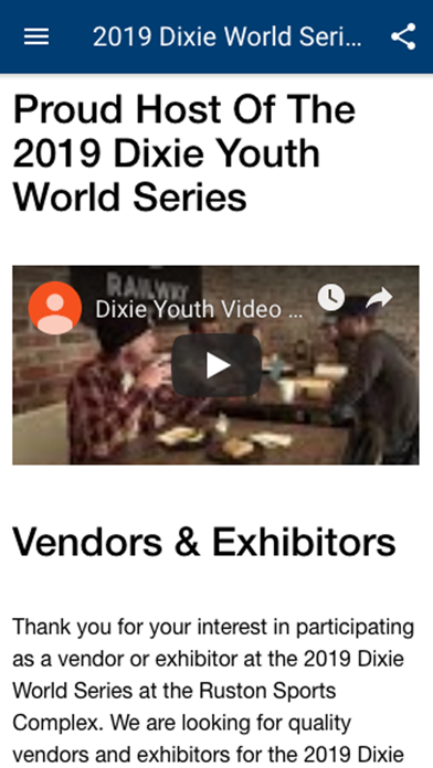 Screenshot #2 pour Ruston Sports Complex App