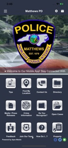 Matthews Police Department screenshot #1 for iPhone