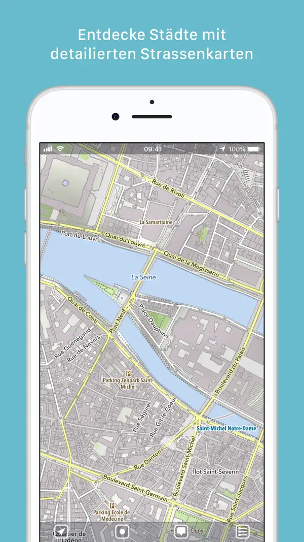 MapOut iPhone App Screenshot 3 – Navigation