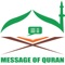 The message of Quran book was written by Mr