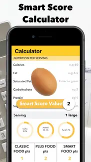 smart - food score calculator iphone screenshot 3