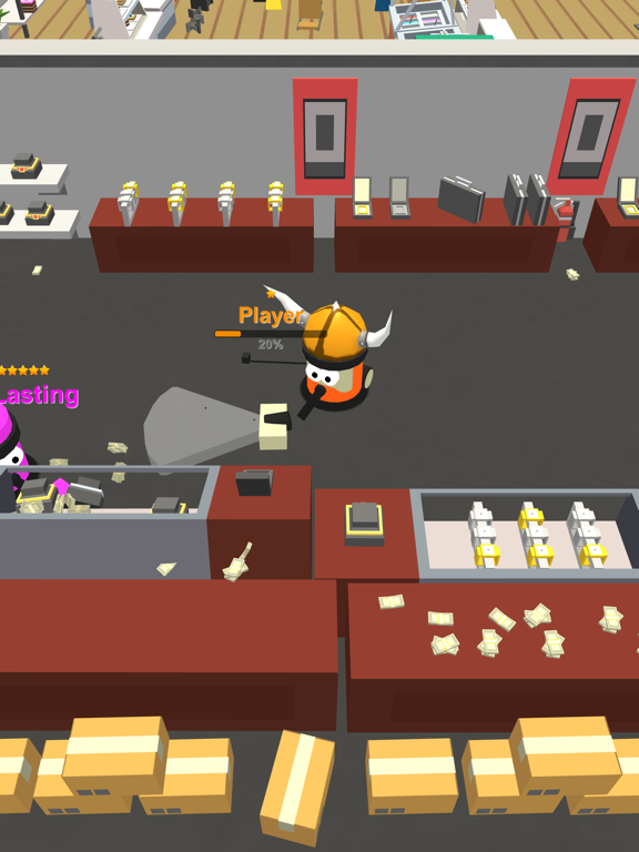 Dust Buster: Bumper Battle 3D iPad screenshot